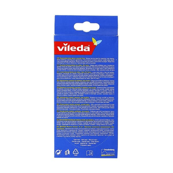 Handskar Vileda 10 Delar S/M