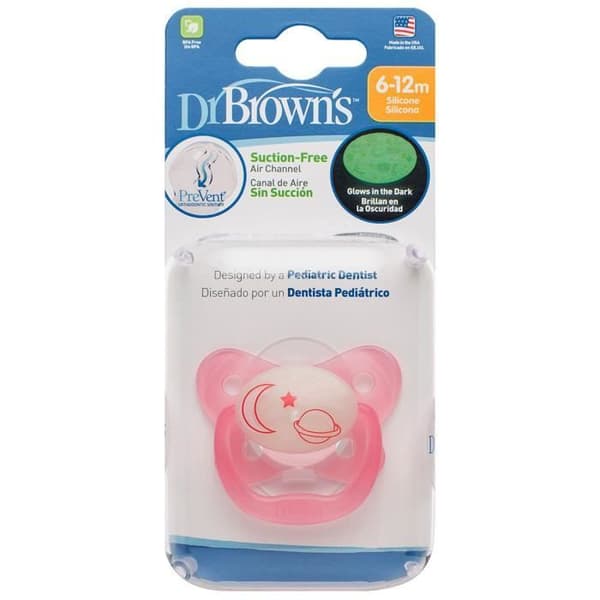 Dr Browns Prevent Glow Soother 6m Rosa
