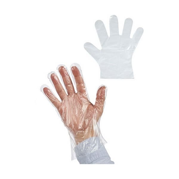 Engangshansker Sett Gjennomsiktig Plast (12 enheter)