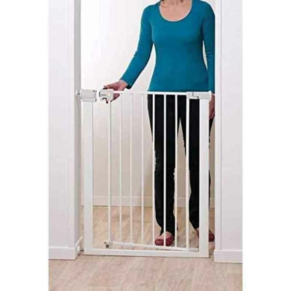 Sikkerhetsbarriere Crazy Safety Easy Close Child Hvit