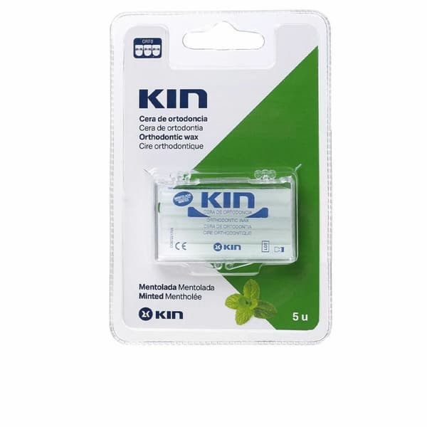 Ortodontisk voks Kin Kin Cera Ortodontipleie Mentol (5 uds)