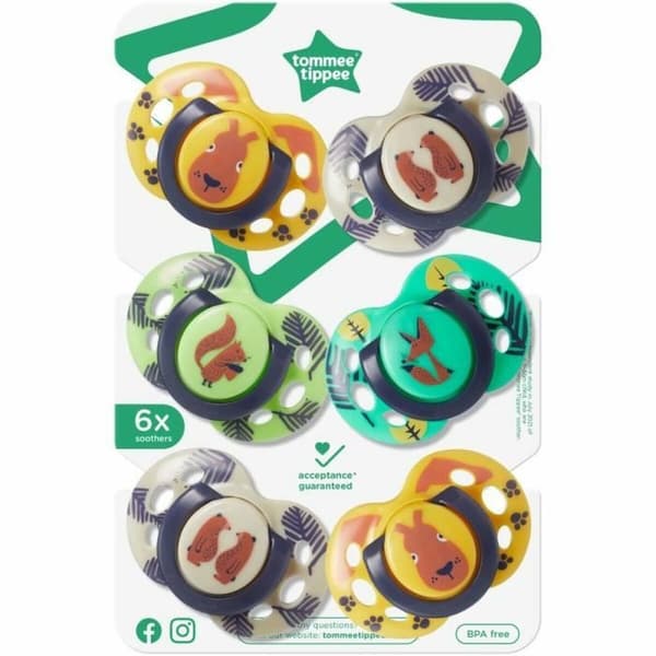 Sut Tommee Tippee 6 enheder (6 enheder) (6 Dele)