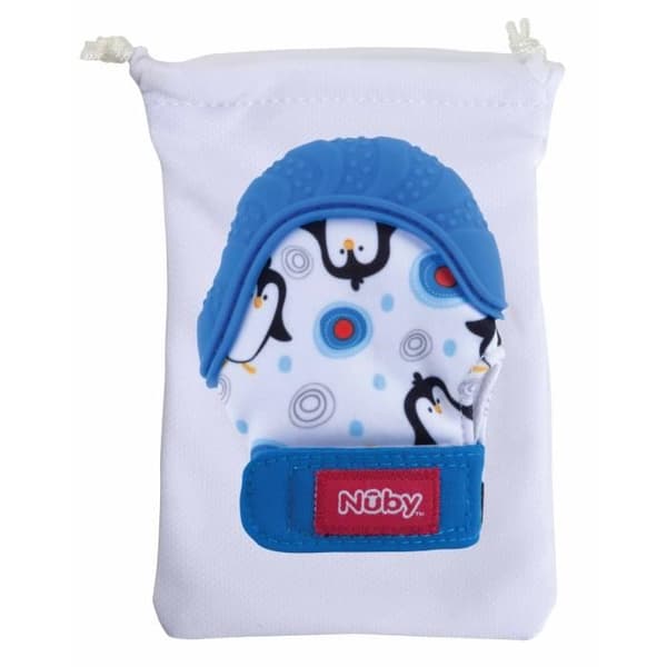 Nuby Blue Teething Glove +3m