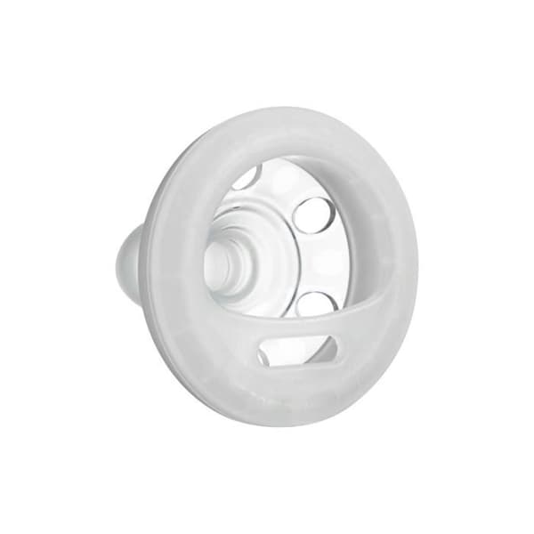 Tommee Tippee Closer to Nature Nattfluorescerande napp 0-6m Förpackning med 2 - Silikon - Rosa