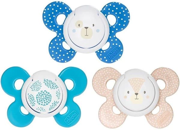 Chicco Napp - 74933210000 - Physio Comfort silikonnapp - Blå - 6-16m