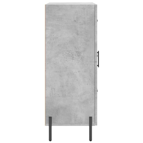 Skänk betonggrå 69,5x34x90 cm konstruerat trä
