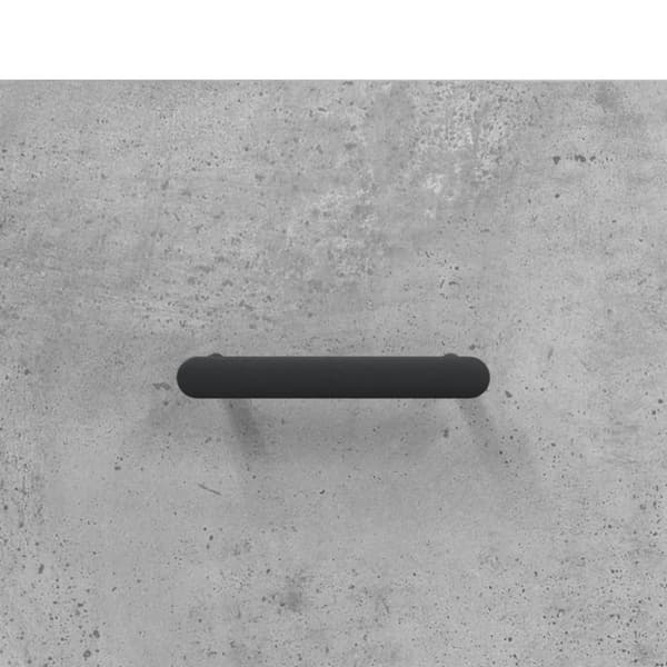 Skänk betonggrå 69,5x34x90 cm konstruerat trä