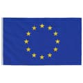 Miniatyrbild 4 av 6: Europas flagga med flaggstång 6,23 m aluminium