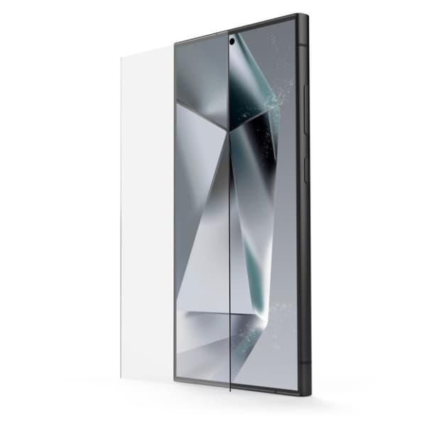 Hama Telefon Beskyttelsesglas Klar Beskyttelse Samsung Galaxy S24 Ultra Monteringshjælp