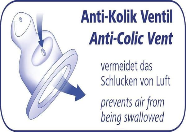 Nip tet - 33003 - Anatomic Standard Silikon Aspirator 6 månader plus storlek S