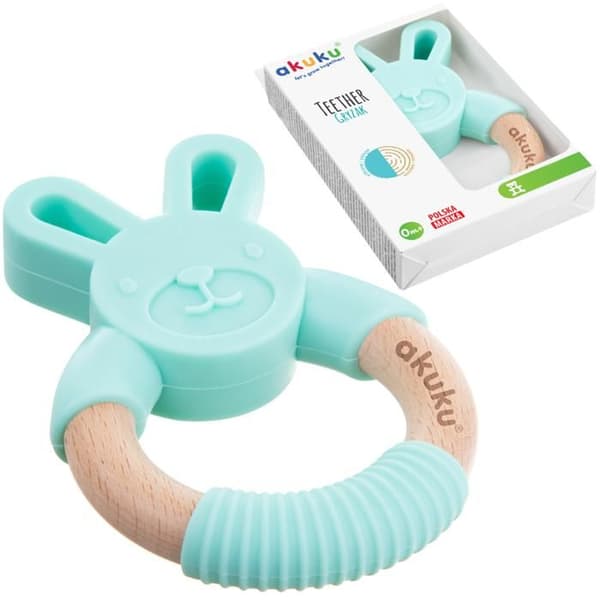 AKUKU kaninbitring silikonträ