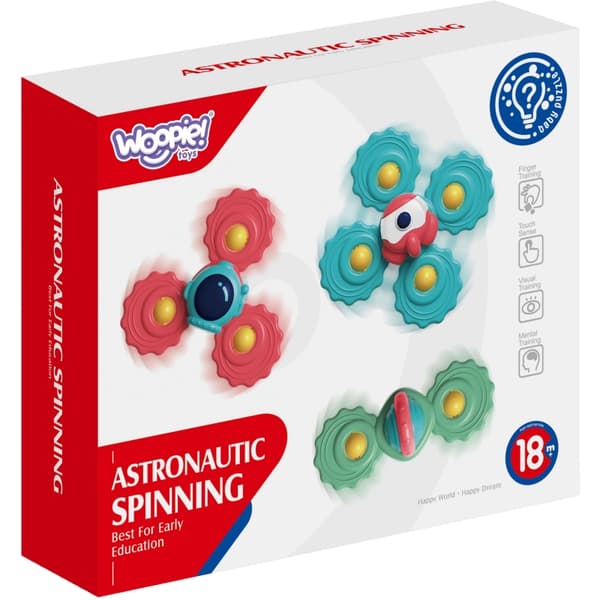 WOOPIE BABY Teether Spinner imukuppisarjalla 3_5 kpl