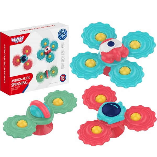 WOOPIE BABY Teether Spinner imukuppisarjalla 3_5 kpl