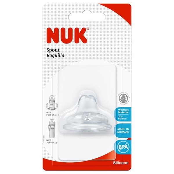 NUK First Choice Lärarmugg Silikonbyte utan avvikelse 6 månader + (1 förpackning)