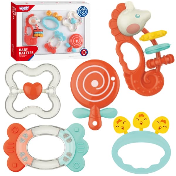 WOOPIE BABY Sensorinen Rattle Purunauhasarja