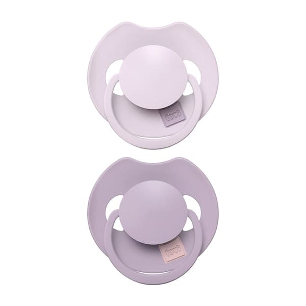 LOVI PRIME Dynamisk silikonesut 6-18m 2 stk. lilla/violet