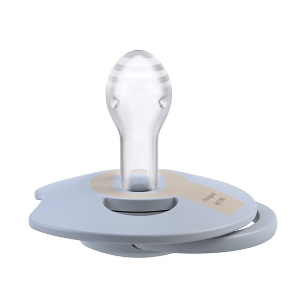 LOVI PRIME Dynamisk Silikonesut 18m+ 2 stk. Baby blå/blå