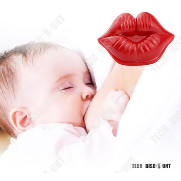 TD® läppnapp baby barn spädbarn ergonomisk napp kul söt uppvaknande att tugga flicka pojke billig känselsjukdom