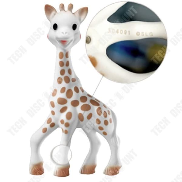 TD® 0~36 månader baby molar presentset leksak enkelpaket baby rådjur mat kvalitet naturlatex bitring napp