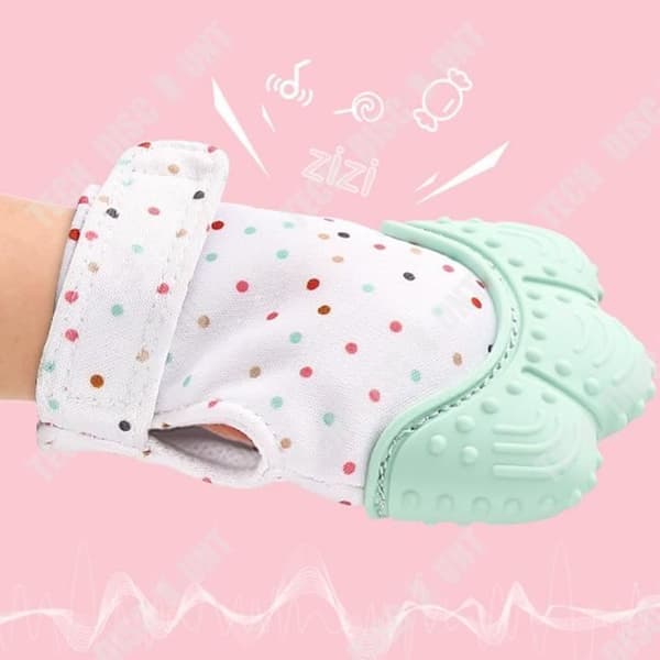 TD® Silikonhandskar Handskar Handskar Anti Eating Green Stickade Mesh Massagehandskar