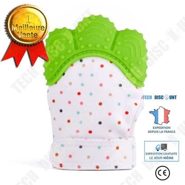 TD® Silikonhandskar Handskar Handskar Anti Eating Green Stickade Mesh Massagehandskar
