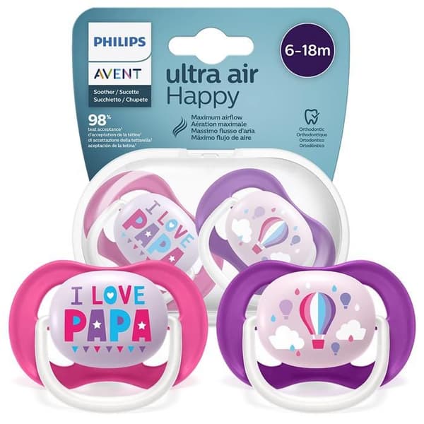 AVENT ULTRA AIR 6-18M NAPP + FODRAL