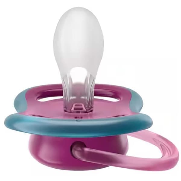 Avent 18m+ Ultra Air Love Elephant Napp - Vit - Ortodontisk - Utan Bisfenol A