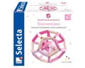 Miniatyrbild 3 av 4: Selecta Spielzeug knytnäve och bitring boll tjejer 11,5 cm naturligt/rosa trä