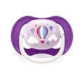 Miniatyrbild 2 av 4: PHILIPS AVENT Set med 2 trendiga Ultra aYnrYnes nappar 6-18 månader I Love Papa MontgolfiYore
