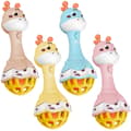Miniatyrbild 1 av 5: WOOPIE BABY Skallra Giraff Sensorisk Bitring med Musik Montessori 1 st.