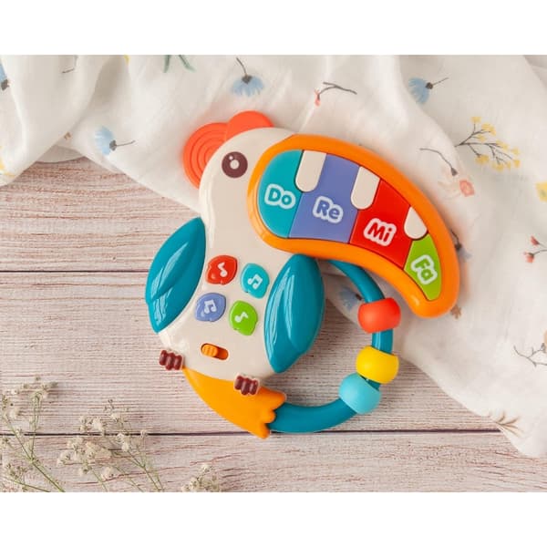 WOOPIE BABY Musikaalinen Lelu Piano & Pelikan Lelu 3-in-1