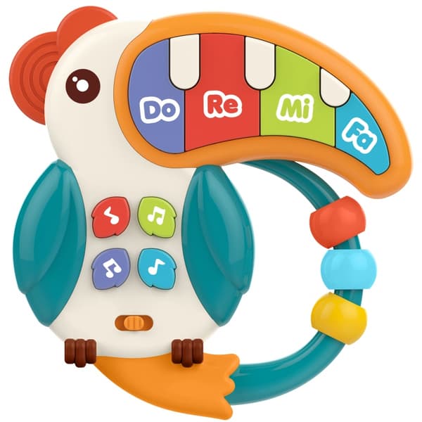 WOOPIE BABY Musikaalinen Lelu Piano & Pelikan Lelu 3-in-1