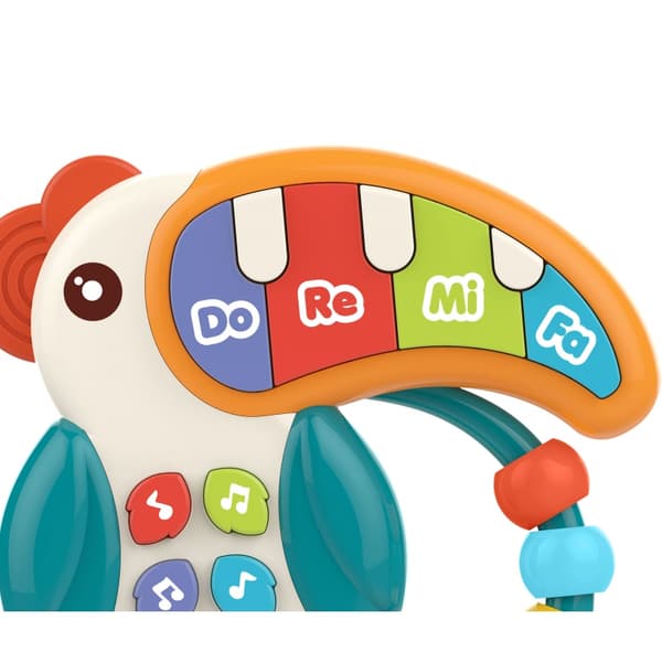 WOOPIE BABY Musikaalinen Lelu Piano & Pelikan Lelu 3-in-1