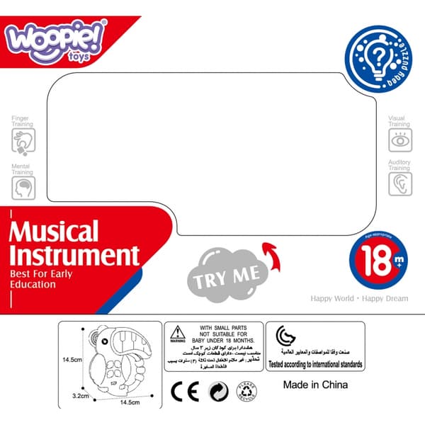 WOOPIE BABY Musikaalinen Lelu Piano & Pelikan Lelu 3-in-1