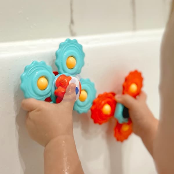 WOOPIE BABY Bitring Snurra med Sugpropp, Set om 3