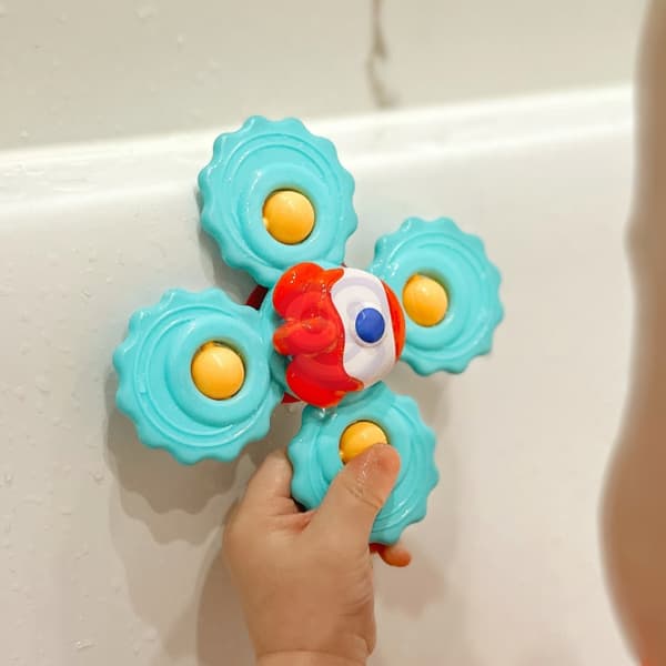 WOOPIE BABY Bitring Snurra med Sugpropp, Set om 3