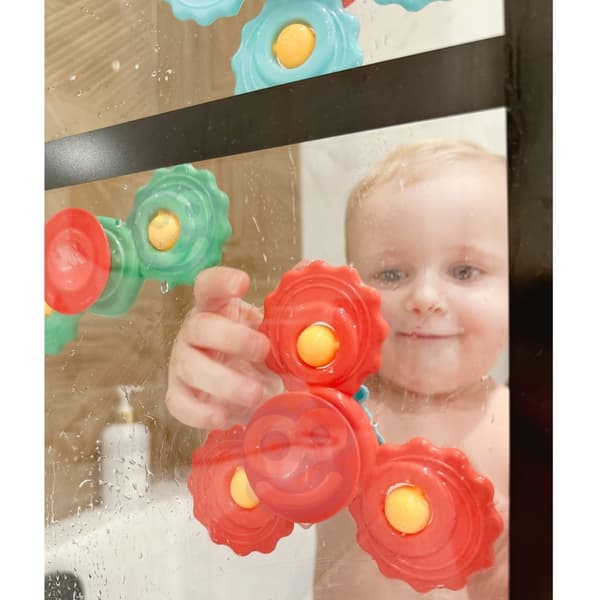 WOOPIE BABY Bitring Snurra med Sugpropp, Set om 3