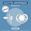 Miniatyrbild 2 av 5: Duo anatomiska nappar - DODIE - EDL A103 - +6 månader - Rödräv