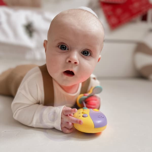 WOOPIE BABY interaktive bilnøgler med fjernbetjening og bidering 2 i 1