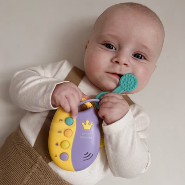 WOOPIE BABY interaktive bilnøgler med fjernbetjening og bidering 2 i 1
