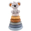Miniatyrbild 4 av 9: WOOPIE BABY Koala 2-i-1 Pedagogisk Pyramid och Bitringsset