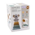 Miniatyrbild 8 av 9: WOOPIE BABY Koala 2-i-1 Pedagogisk Pyramid och Bitringsset