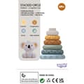 Miniatyrbild 9 av 9: WOOPIE BABY Koala 2-i-1 Pedagogisk Pyramid och Bitringsset