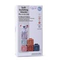 Miniatyrbild 9 av 11: WOOPIE BABY Pedagogiskt Set – Pyramid & Sensoriska Byggklossar 2-i-1 Bitring med Siffror