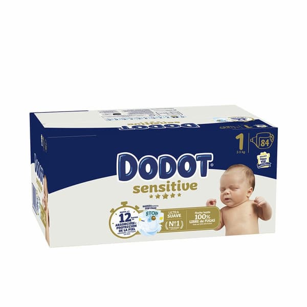 Engångsblöjor Dodot Sensitive 1 84 Antal