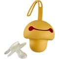 Miniatyrbild 4 av 4: Napphållare - THERMOBABY - Silikon - Honungsgul - Mjuk och BPA-fri