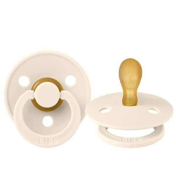SYMMETRISK S IVORY 0+ symmetrisk gummisut, hagesmækker