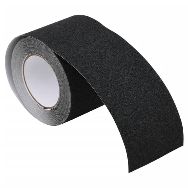 vidaXL skridsikker tape 0,1x10 m PVC sort