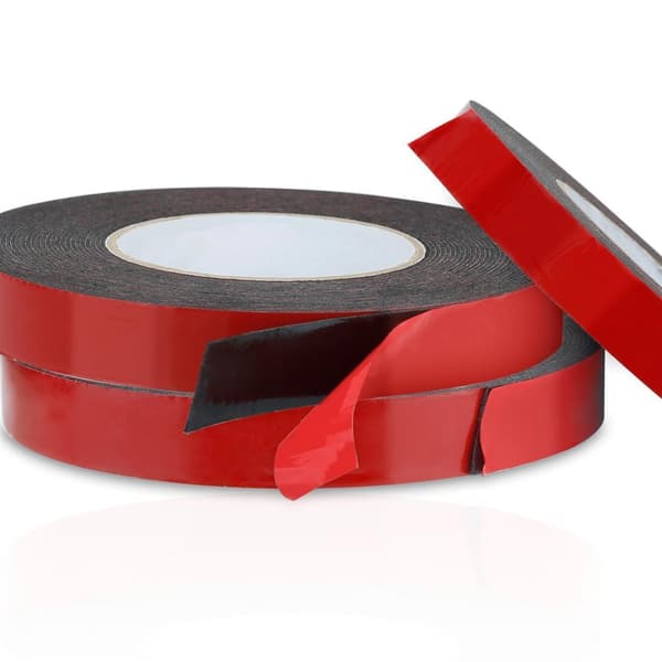 Selvklebende tape Dobbeltsidig Skumtape svart Monteringstape Kraftig tape Ekstra kraftig tape