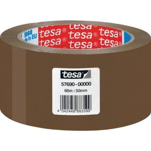 Tesa emballage tejp i akryl med tyst avveckling - 57690-00000-00